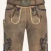 Lederhose Emil mit Gürtel