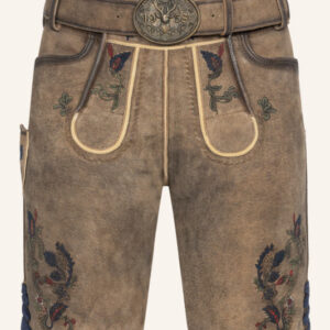 Lederhose Emil mit Gürtel