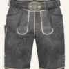 Lederhose Kuno mit Gürtel