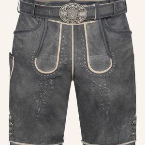 Lederhose Kuno mit Gürtel