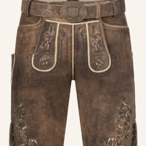 Lederhose Mischa mit Gürtel