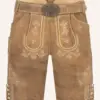 Lederhose Roberto mit Gürtel