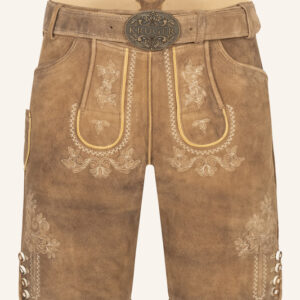 Lederhose Roberto mit Gürtel