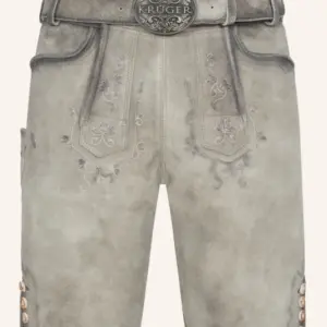 Lederhose Lenny mit Gürtel