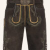 Lederhose Brandon mit Gürtel