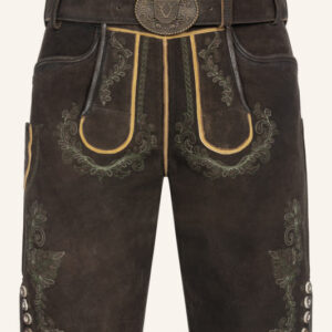 Lederhose Brandon mit Gürtel