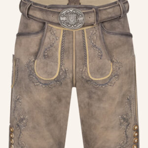 Lederhose Brandon mit Gürtel