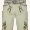 Lederhose Maurus mit Gürtel