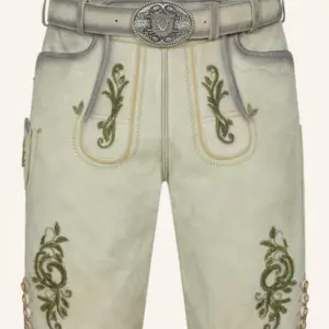 Lederhose Maurus mit Gürtel
