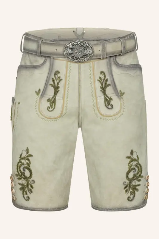 Lederhose Maurus mit Gürtel