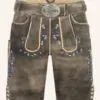 Lederhose Pino mit Gürtel
