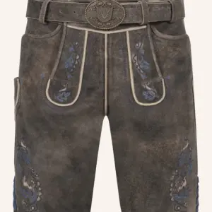 Lederhose Vasili mit Gürtel