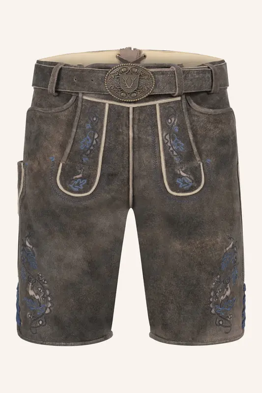 Lederhose Vasili mit Gürtel