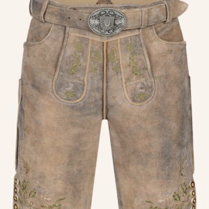 Lederhose Arthas mit Gürtel
