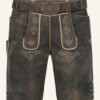 Lederhose Curtis mit Gürtel
