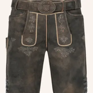 Lederhose Curtis mit Gürtel