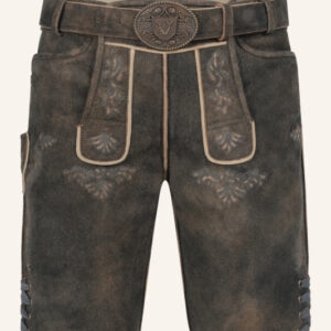 Lederhose Curtis mit Gürtel