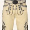 Lederhose Nolan mit Gürtel