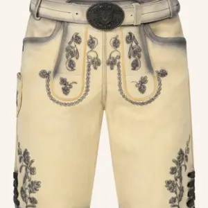 Lederhose Nolan mit Gürtel