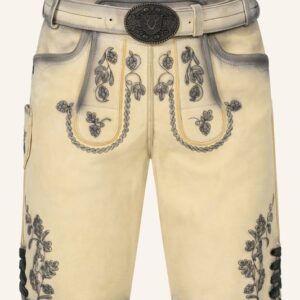 Lederhose Nolan mit Gürtel