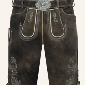 Lederhose Gideon mit Gürtel