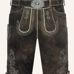 Lederhose Gideon mit Gürtel