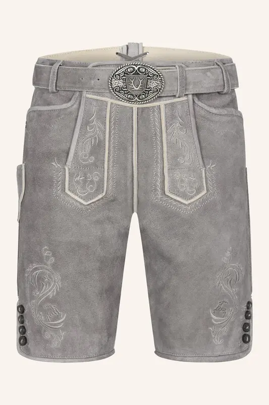 Lederhose Maik mit Gürtel