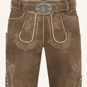 Lederhose Aric mit Gürtel