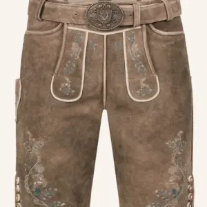 Lederhose Torin mit Gürtel