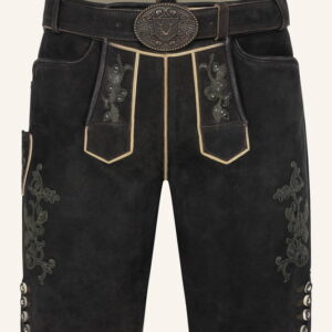 Lederhose Caelius mit Gürtel