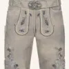 Lederhose Keanu mit Gürtel