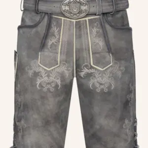 Lederhose Torin mit Gürtel