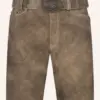 Lederhose Taro mit Gürtel