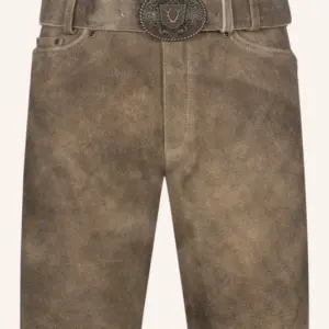 Lederhose Taro mit Gürtel