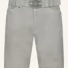 Lederhose Jari mit Gürtel