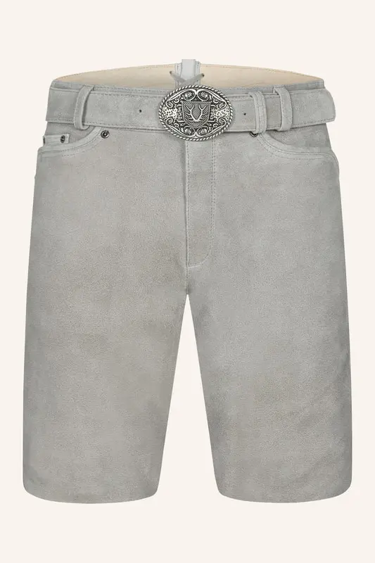 Lederhose Jari mit Gürtel