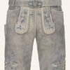 Lederhose Ulf mit Gürtel