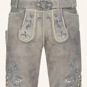 Lederhose Ulf mit Gürtel