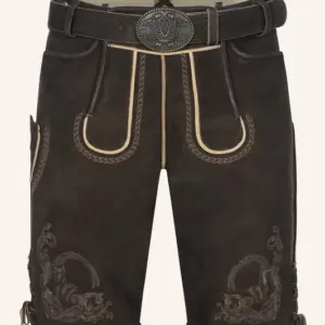 Lederhose Balian mit Gürtel
