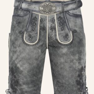 Lederhose Okko mit Gürtel