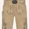 Lederhose Milian mit Gürtel