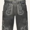Lederhose Nevi mit Gürtel