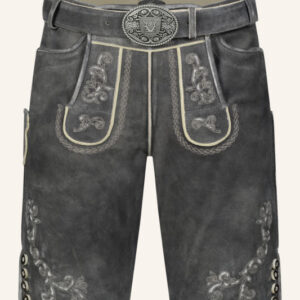 Lederhose Nevi mit Gürtel