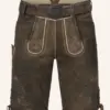 Lederhose Nikolas mit Gürtel