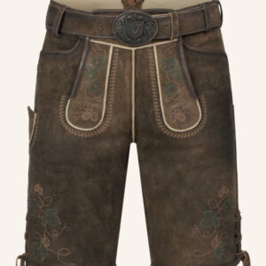 Lederhose Nikolas mit Gürtel
