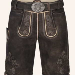 Lederhose Nikolas mit Gürtel