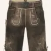 Lederhose Deniz mit Gürtel