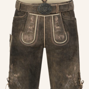 Lederhose Deniz mit Gürtel