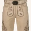 Lederhose Tayden mit Gürtel