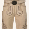 Lederhose Tayden mit Gürtel